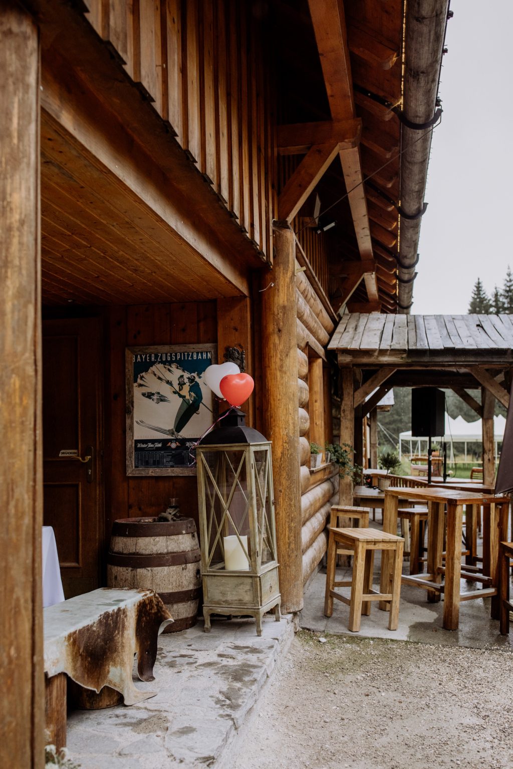 Tonihütte - Deko für die Hochzeit
