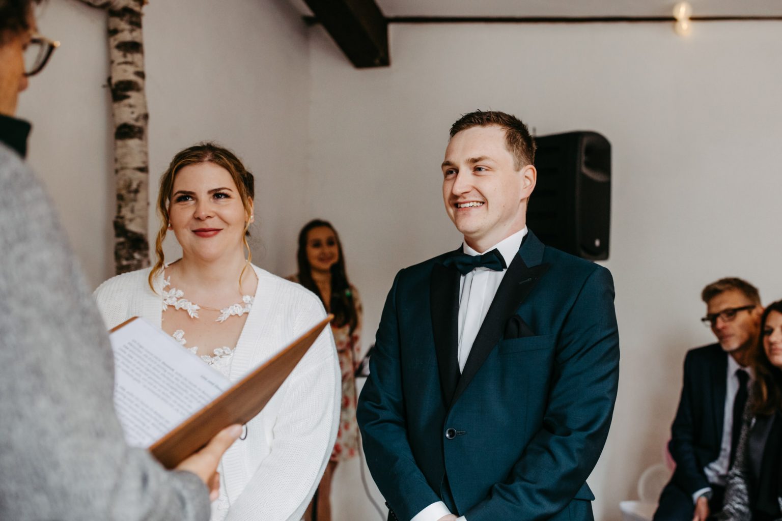 Ja-Wort bei der Hochzeit