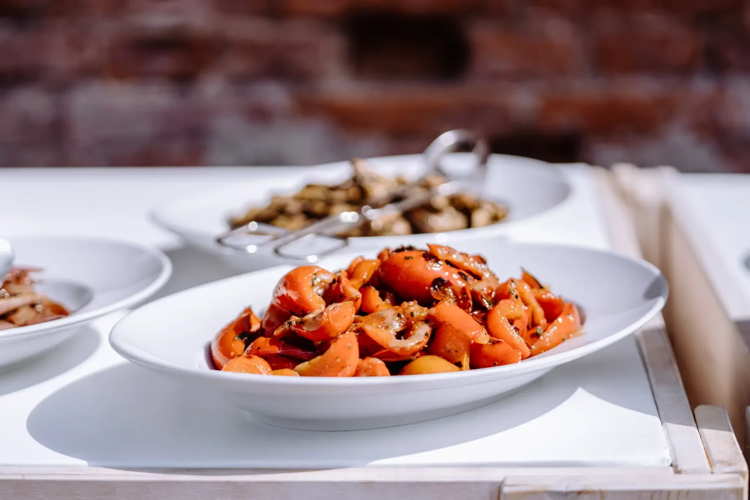 Leckeres Catering bei einer Firmenfeier