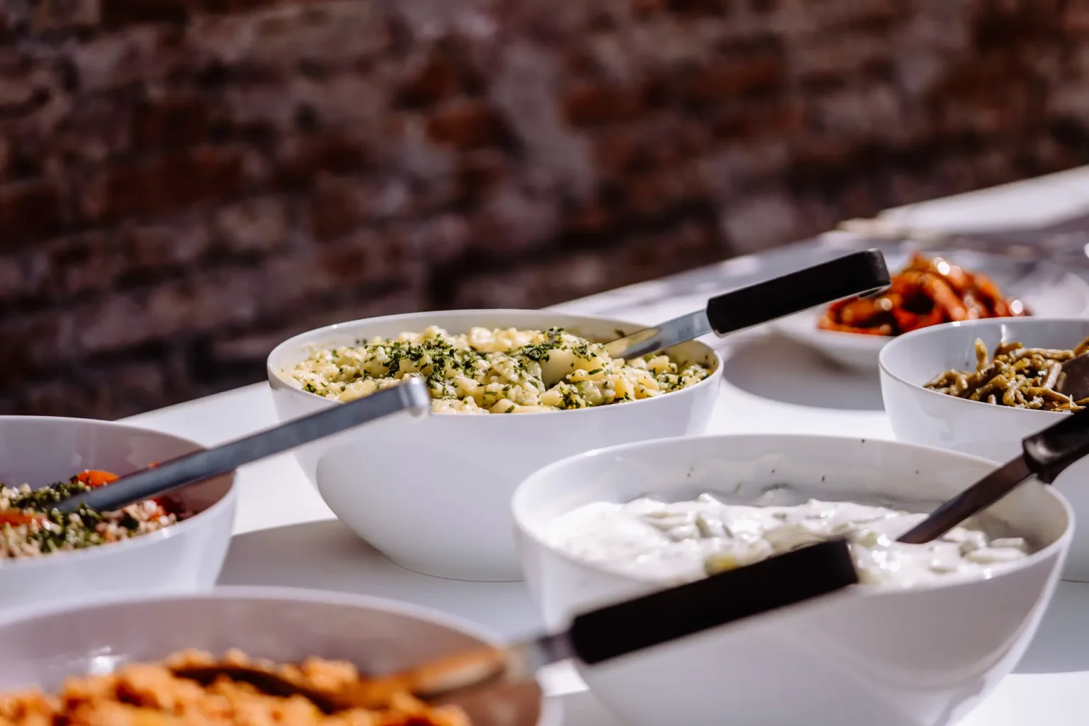 Leckeres Catering bei einer Firmenfeier von Roche