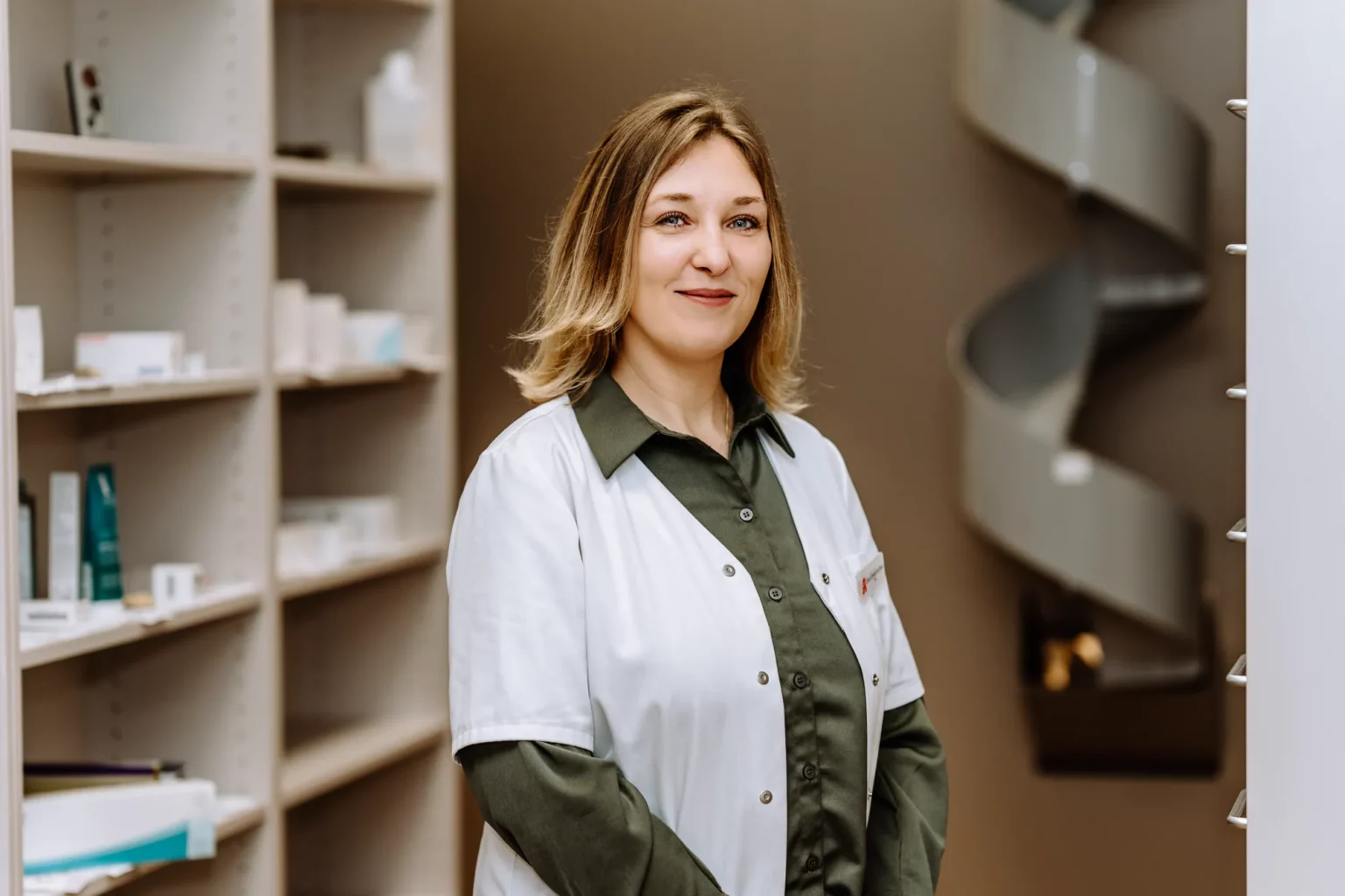 Mitarbeiterportrait einer Apotheke