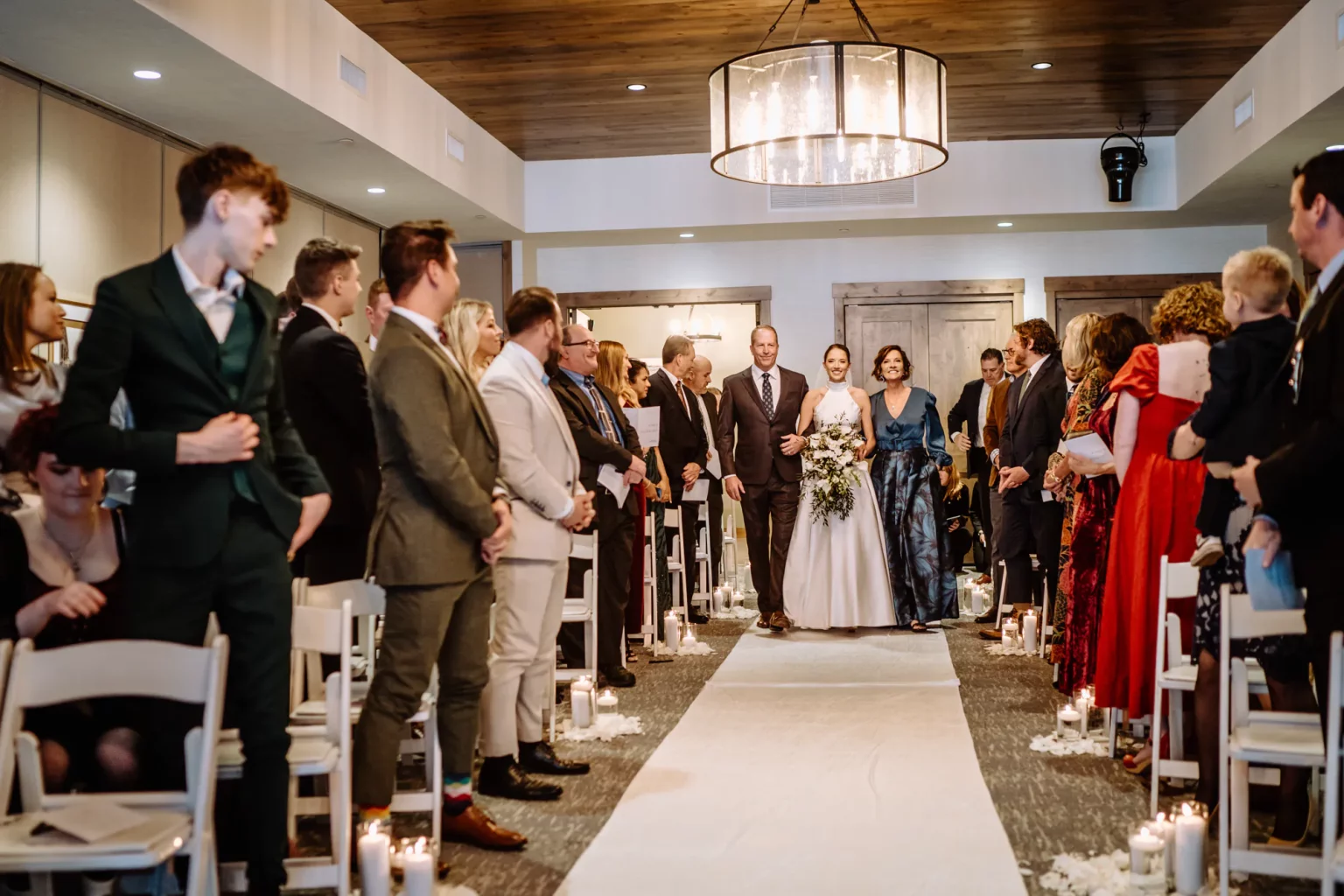 Einzug der Braut für die freie Trauung