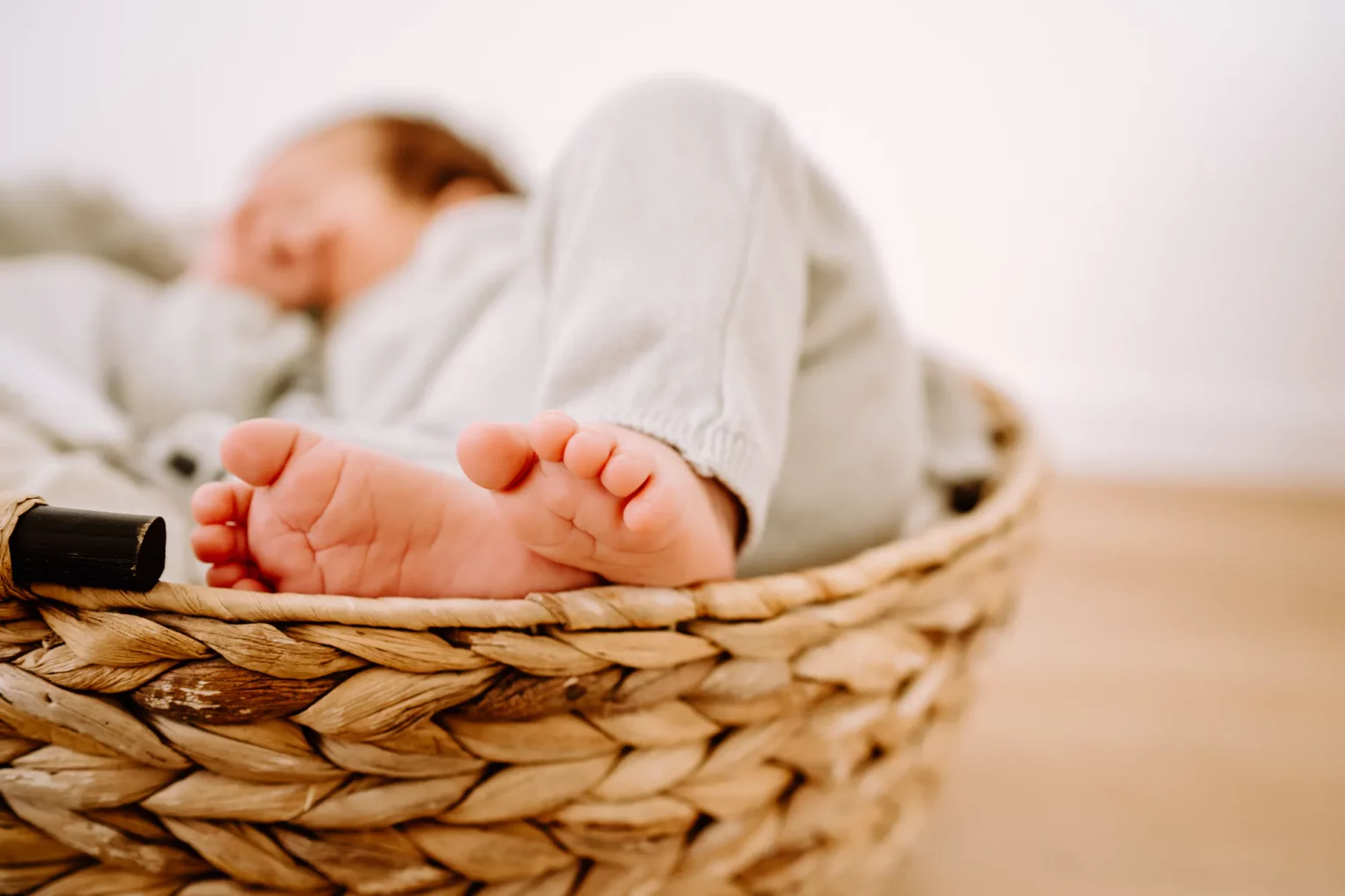 Detailfotos beim Babyshooting im Fotostudio in Weilheim