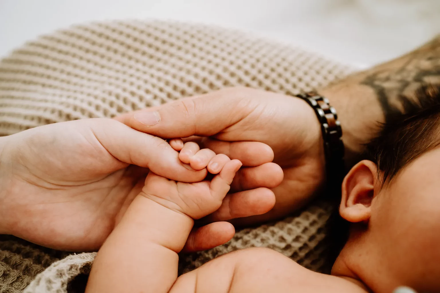 Babyhände - Detailfotos beim Babyshooting